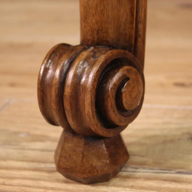 French Demi Lune Console Table, 1960 For Sale - Image 12 of 13