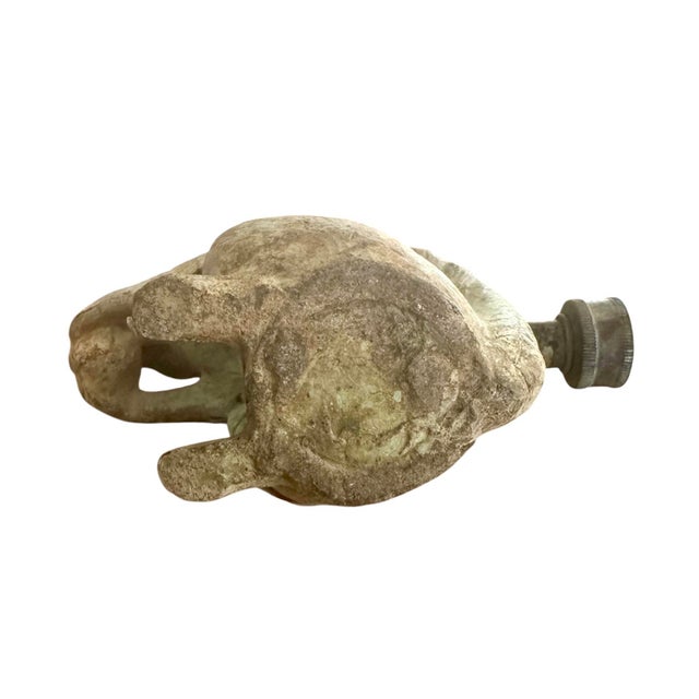 Verdigris Vintage Verdigris Patinated Bronze / Brass Squirrel Sculptural Lawn / Garden Sprinkler For Sale - Image 8 of 8