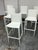Mario & Claudio Bellini for Heller Bellini Outdoor Barstools, Set of Six For Sale - Image 4 of 12