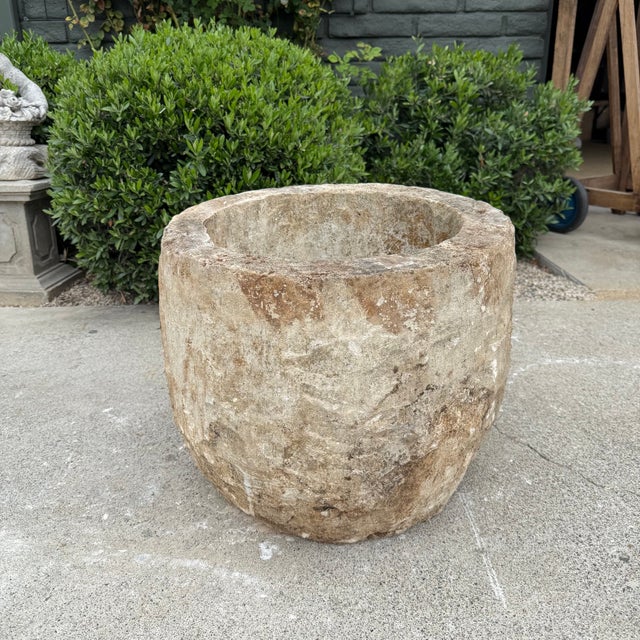 Contemporary Antique Limestone Trough 51226l For Sale - Image 3 of 9