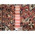 1950 5'3"x8'6" Red Vintage Persian Bakthiar Hand Knotted Pure Wool Clean Oriental Rug For Sale - Image 4 of 7