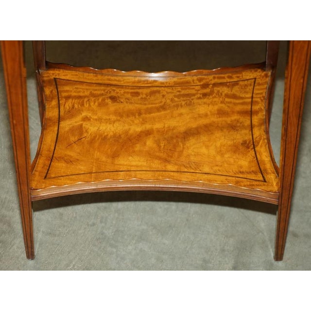 Antique Sheraton Revival Games Cards Side Table from Howard & Sons For Sale - Image 10 of 18