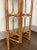 Wood Vintage 1970s Four-Panel Bamboo Screen For Sale - Image 7 of 12
