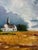 Original Impressionist Oil Painting New England Landscape With Church For Sale In Philadelphia - Image 6 of 7