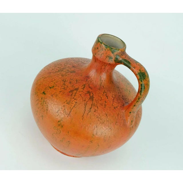 Ceramic German Ceramic Vulcano Vase by Kurt Tschörner for Ruscha, 1960s For Sale - Image 7 of 10