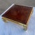 Asian Influenced Ming Legged Brass Coffee Table After Mastercraft For Sale - Image 9 of 13