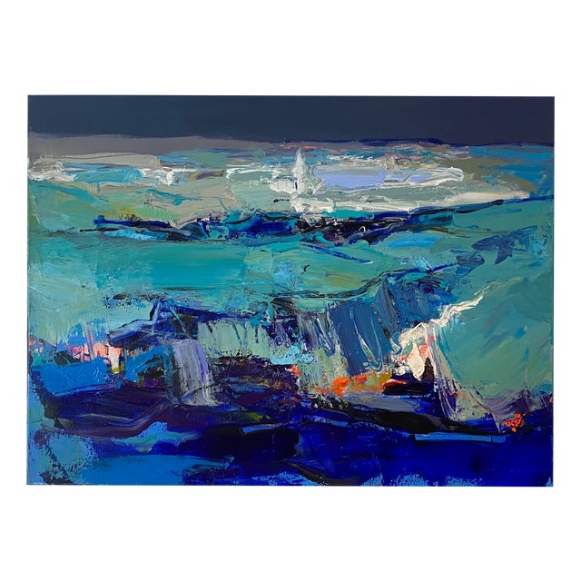 Liliya Nikolova, Resonanz, Oil on Canvas For Sale