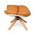 Set of Husk Lounge Chair and Ottoman in Cognac Leather from B&B Italia / C&B Italia For Sale - Image 14 of 17