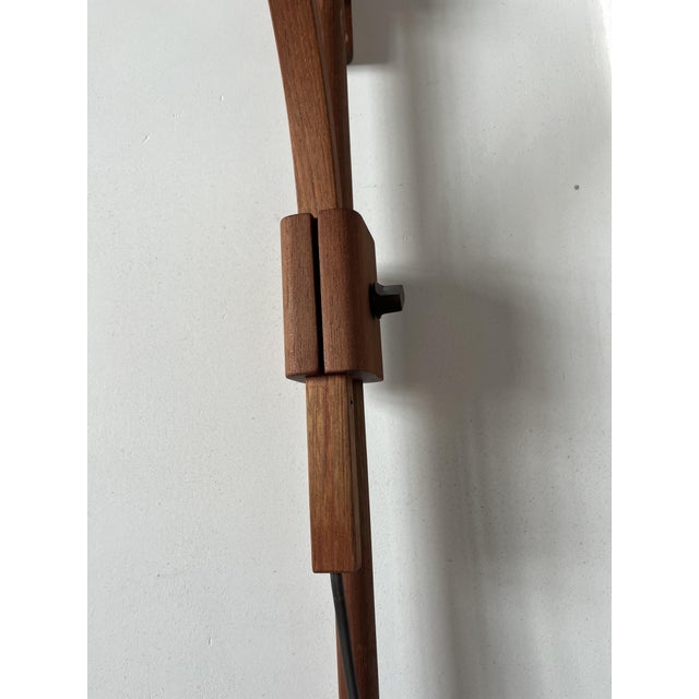 Wood Wall Light from Domus, Denmark, 1960s For Sale - Image 7 of 14