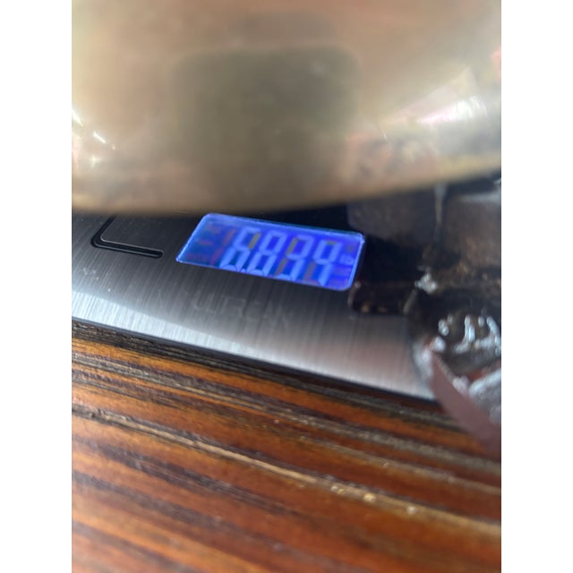 1886 Rare Patented Brass Ringside Boxing “Gong” Bell For Sale - Image 10 of 18