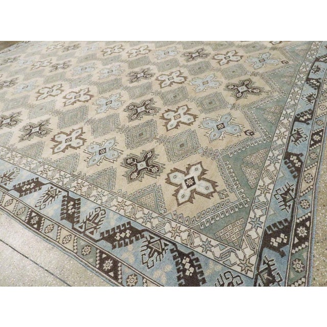 Mid 20th Century Galerie Shabab Collection Mid-20th Century Handmade Turkish Anatolian Room Size Carpet For Sale - Image 5 of 7