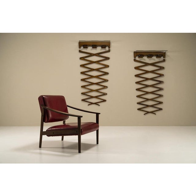 Osvaldo Borsani Coat Hangers by Osvaldo Borsani for Arredamenti Borsani Varedo, Italy, 1942, Set of 2 For Sale - Image 4 of 16
