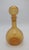 Glass Vintage Mid-Century Amber Empoli Glass Decanter With Stopper For Sale - Image 7 of 10