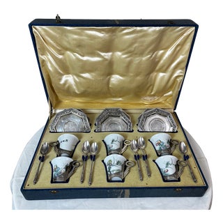 Vietnamese Tea Service, 1900, Set of 6 For Sale