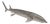 20th Century Elizabeth II Silver Sturgeon-Form Caviar Server from Asprey & Co, 1965, Set of 2 For Sale
