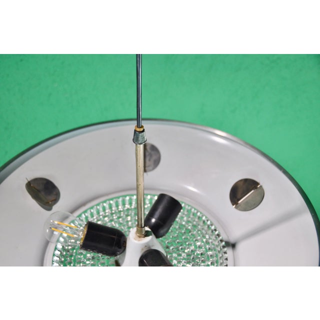 Metal Ceiling Lamp from Lakro, 1960s For Sale - Image 7 of 11