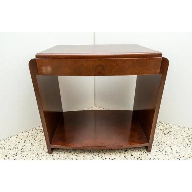 1930s Art Deco Bedside Night Table For Sale - Image 11 of 12