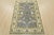 Tribal Oushak Rug 3’11” X 5’11” Gray Wool Tribal Hand-Knotted Oriental Carpet For Sale - Image 3 of 12