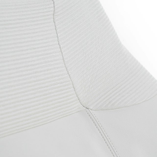 White Hal Chair in White Leather by Marc Sadler for Cassina, 1990s For Sale - Image 8 of 18