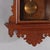 Wood Oversized Antique Chip Carved Walnut Calendar Clock C1890 For Sale - Image 7 of 16