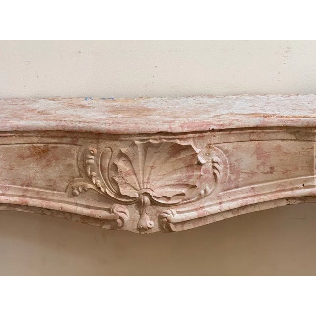 Fine French Marble Mantelpiece, 18th Century For Sale - Image 6 of 11