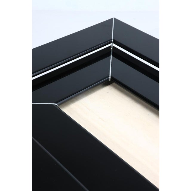 Re Quadro Coffee Table in Travertine and Lacquered Wood by Paolo Piva, 1970s For Sale - Image 12 of 17