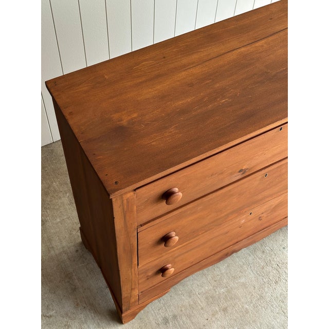 Late 19th Century Antique Pine Chest of Drawers For Sale - Image 9 of 18