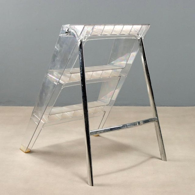 Upper Ladder attributed to Alberto Meda and Paolo Rizzato for Kartell For Sale - Image 7 of 11