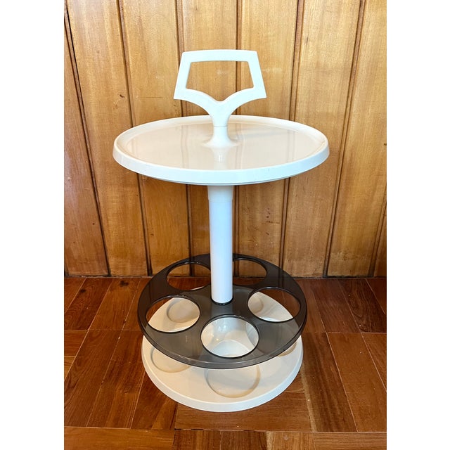 1970s Vintage Bottle Holder Bar Stand by Flair, Netherlands, 1970s For Sale - Image 5 of 13