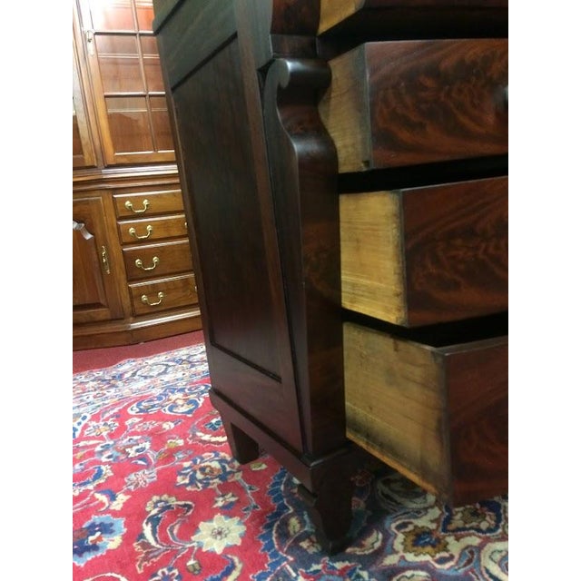 Antique Dresser, Mahogany Marble Dresser, Empire Period Furniture For Sale - Image 4 of 11