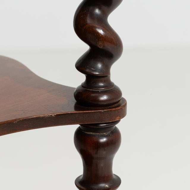19th Century Victorian Three-Tier Wooden Etagere Shelf For Sale - Image 13 of 14