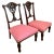 Set of Quality Antique Victorian Carved Mahogany Side Chairs For Sale - Image 11 of 11