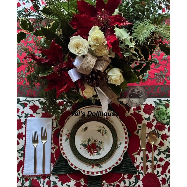 Antique Cambridge Aurora Green Optic Water Goblets - Set of 10 For Sale - Image 17 of 18