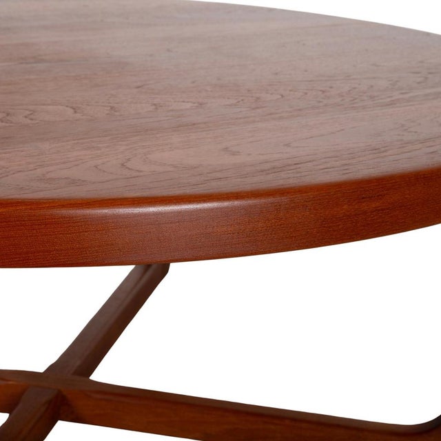 Wood Mid-Century Teak Coffee Table For Sale - Image 7 of 14