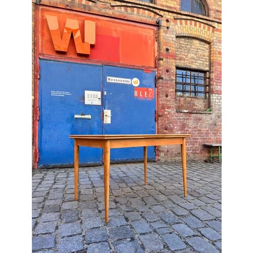 Extendable Beech Dining Table from Alma Tische For Sale - Image 6 of 11