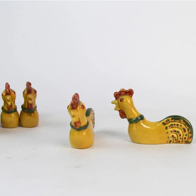 1960s Cutlery Holders in the shape of Chicken, 1960s, Set of 7 For Sale - Image 5 of 6