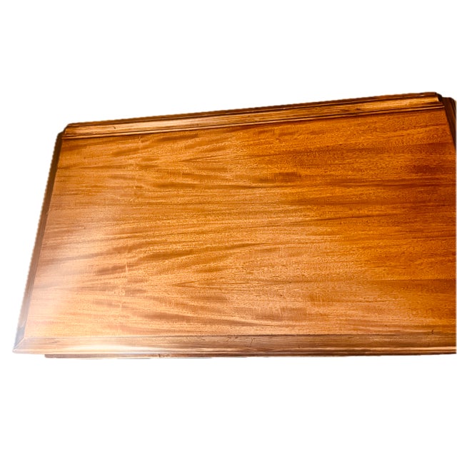 Art Deco J.B. Van Sciver Co. Art Deco Sunrise Bedroom Suite, C. 1928-1932 - Mahogany Gentleman’s Chifforobe / Tall Dresser For Sale - Image 3 of 8