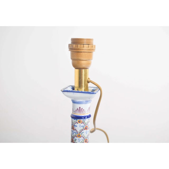 Table Lamp in Portuguese Ceramic from Candal, 1920 For Sale - Image 6 of 14
