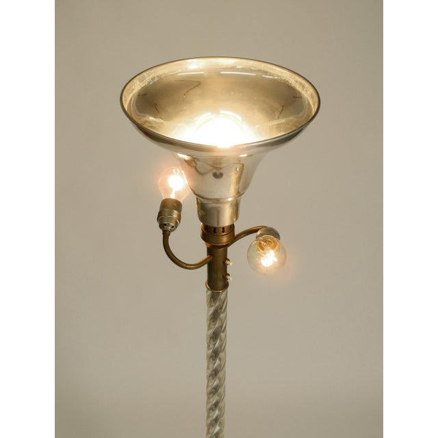 Murano Glass Floor Lamp, 1960 For Sale - Image 9 of 17