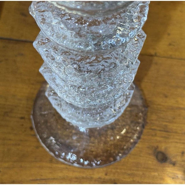Festivo Glass Candlesticks by Timo Sarpaneva for Littala, 1960s, Set of 6 For Sale - Image 12 of 12