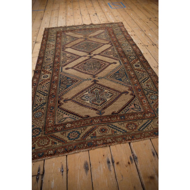 Antique Fine Kurd Rug - 4' x 6'5" For Sale In New York - Image 6 of 10