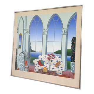 Thomas McKnight, Composition, Serigraph, 1982 For Sale