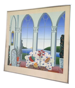 Thomas McKnight, Composition, Serigraph, 1982
