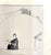 This signed drawing, "Low Fog" by American artist Justin Murray (1912–1987), features a lone caricatured man smoking a...