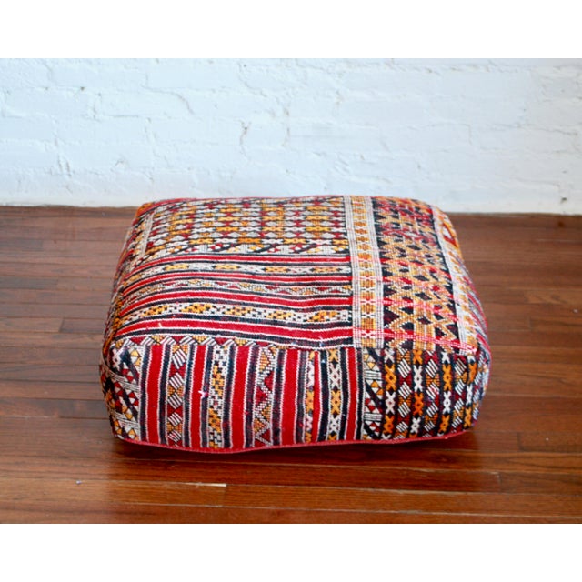 Moroccan Kilim Floor Pillow Chairish