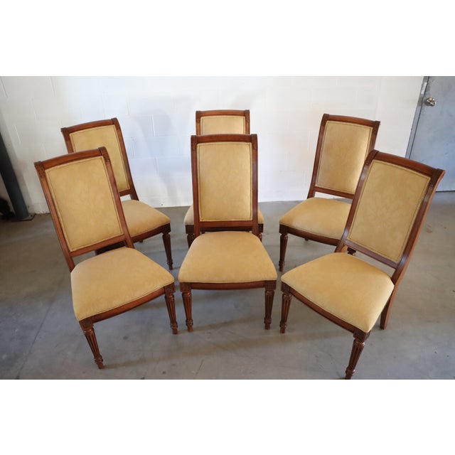 Ethan Allen Country French Dining Chairs/6 Chairish