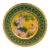 Majolica Pink Flowers Villeroy & Boch Plate , Circa 1900 For Sale