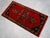 Hand Knotted Small Turkish Rug. Organic Wool 1960's Entryway Decor DoorMat, Accent Rug - 22'' X 44'' For Sale - Image 6 of 12