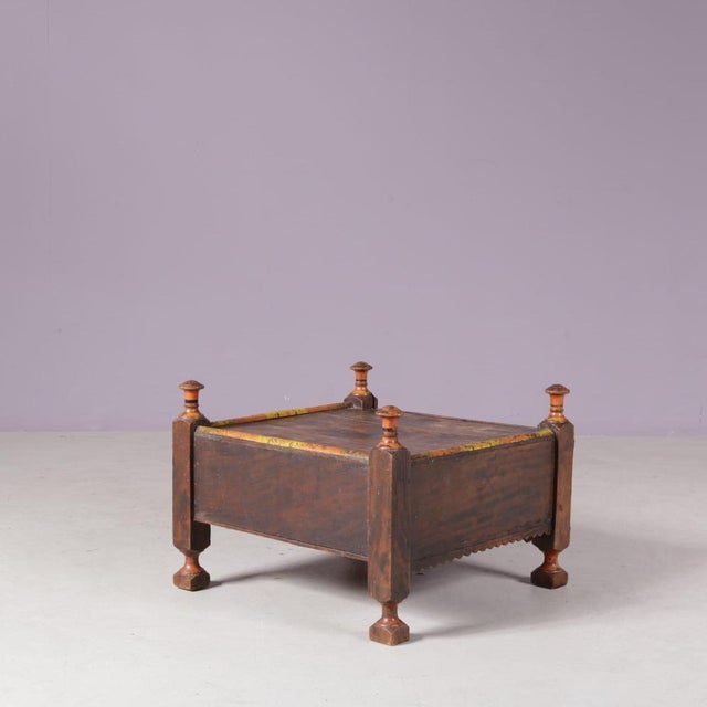 Punjab Style Tea Table, Pakistan / India, 1930s For Sale - Image 4 of 9