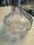 Crystal Glass Decanter With Silver Rim For Sale In San Francisco - Image 6 of 7